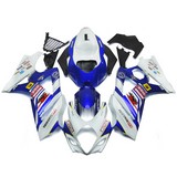 0379 Fairing Suzuki Gsxr1000 K7 07 08 2007 2008 White Blue 1